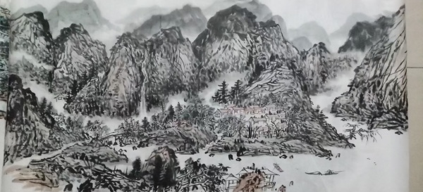 赣州南康区书画家协会-画家陈永康作品欣赏