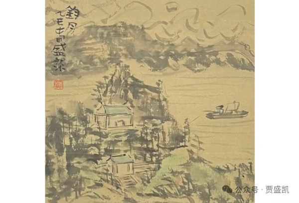 赣州南康区书画家协会-画家贾盛凯作品欣赏