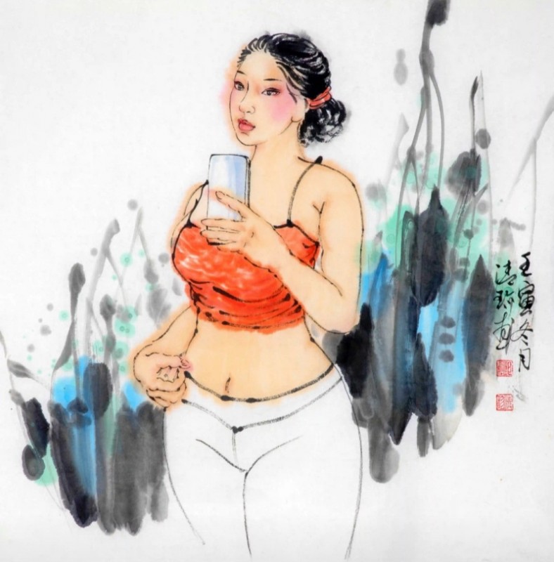 赣州市南康区书画家协会-中美协郑清珍作品欣赏