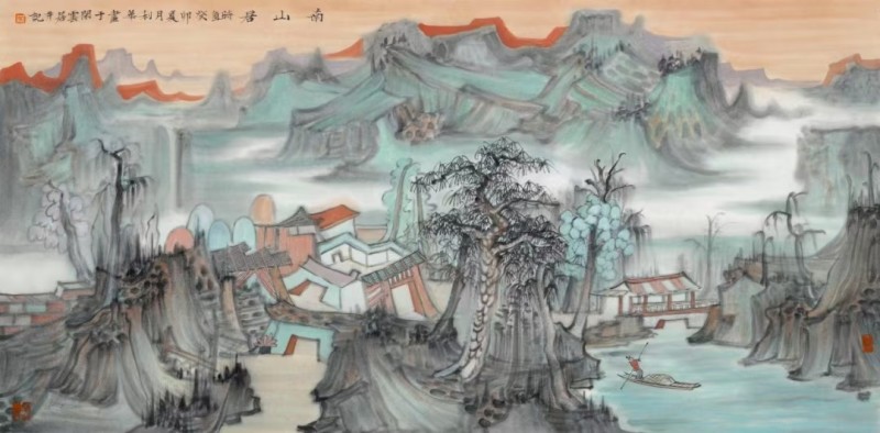 赣州市南康区书画家协会-中美协莫利华作品欣赏